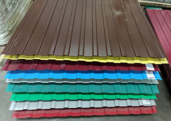 Профилированный лист С-8 1200х2000 6005 НЕКОНДИЦИЯ