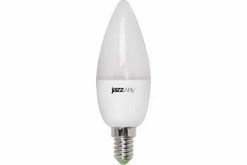 Лампа светодиодная LED 9w  Е27 4000к свеча Jazzway Лампа светодиодная LED 9w  Е27 4000к свеча Jazzway
