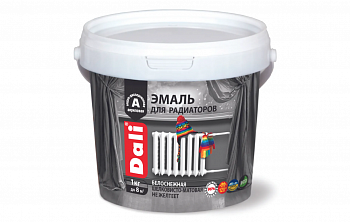 Эмаль для радиаторов алкидная 1кг Dali (80200)