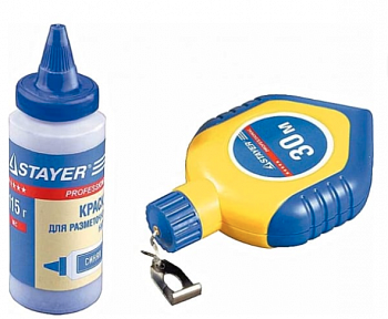 Нить разметочная 56375 30м с меловым порошком  MaxiTool