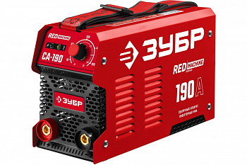 Зубр ММА 190А RED Machine сварочный аппарат ивекторный макс электрод д5,0