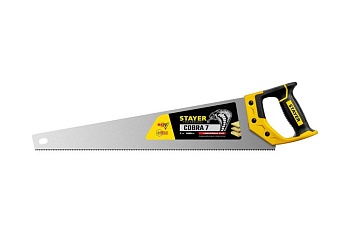 Ножовка универс.(пила) Cobra7 500мм,универс.зуб рез вдоль и поперек STAYER