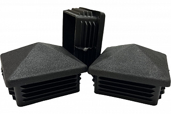 Заглушка пластик внутр домик 40*40