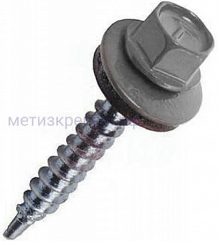 Саморез кровельный 5,5x25 RAL 9003  Саморез кровельный 5,5x25 RAL 9003