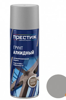 Аэрозоль Темно-серая алкидная универсальная 425мл Престиж
