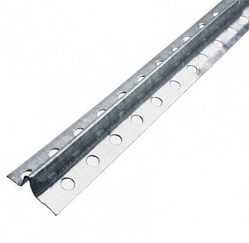 Профиль перфорированный маяковый 10мм 3м 0,25