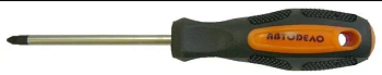 Отвертка ЕВРО крестовая "АвтоДело"РН1 75*5,0мм ПРОФ