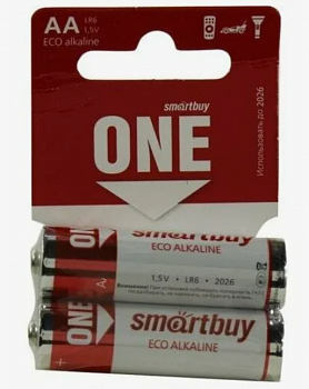 Батарейка алкалиновая АА Smartbuy Eco