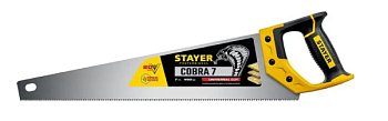 Ножовка универс.(пила) Cobra7 450мм,универс.зуб рез вдоль и поперек STAYER