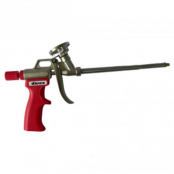 Пистолет д/монтаж пены Derzhi Profi корпус из нерж. стали улуч.регулятор 