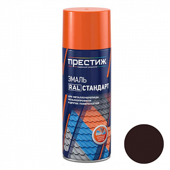 Аэрозоль ремонтная акриловая Коричневая Ral-8017 Престиж