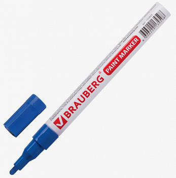 Маркер-краска Синий 4 мм (кругл)
