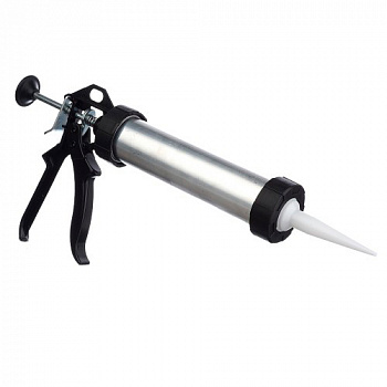 Пистолет для герметика закрытый алюм. корпус, туба 310мл MaxiTool