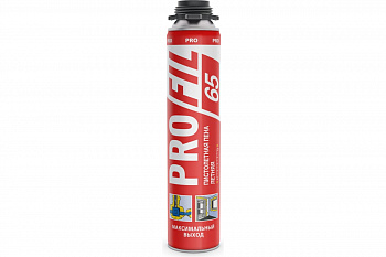 Пена пистолетная 65л 820мл Профиль