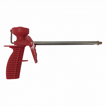Пистолет д/монтаж пены  пластмас. корпус Derzhi ЭКО