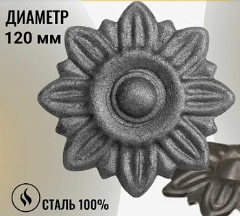 Накладка подсолнух д110мм Накладка подсолнух д110мм