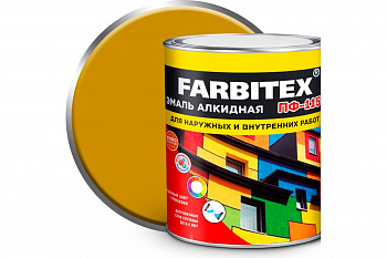 Эмаль алкидная ПФ- 115 желтый FARBITEX 1,8кг Эмаль алкидная ПФ- 115 желтый FARBITEX 1,8кг