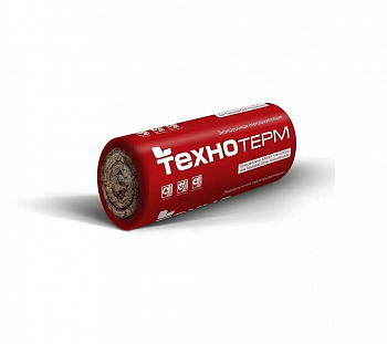 Рулон минераловатный теплоизоляционный ТехноТерм TR 040 Aquastatik утеплитель маты 50мм