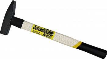 Молоток слесарный деревянная ручка кованый 200г MaxiTool