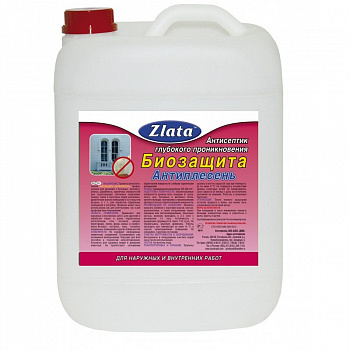 Антисептик Антиплесень 3л Злата Антисептик Антиплесень 3л Злата
