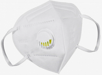 Респиратор с клапаном KN95