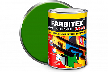 Эмаль алкидная ПФ- 115 лайм Farbitex 0,8кг Эмаль алкидная ПФ- 115 лайм Farbitex 0,8кг