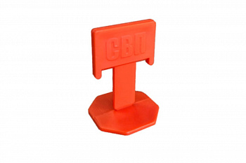 Зажим для СВП DERZHI "Флажок" 1,4мм 100шт 