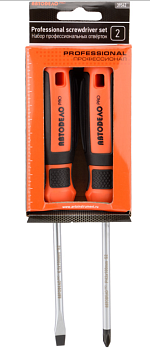 набор отверток АвтоДело 2шт. "Профессионал"