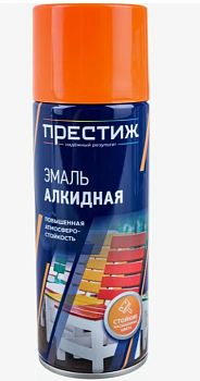 Аэрозоль акриловая универсальная оранжевая  Престиж 425мл