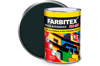 Эмаль алкидная ПФ- 115 темно-серый Farbitex 0,8кг Эмаль алкидная ПФ- 115 темно-серый Farbitex 0,8кг