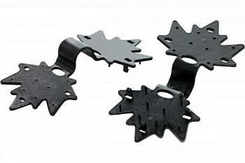 Клипса пластиковая Кленовый лист для сетки теневой