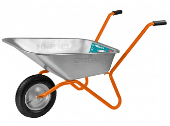 Садовая одноколесная тачка Сибин  СТ-11 65л 90кг