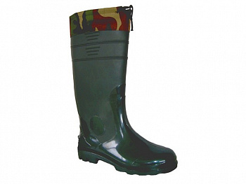 Сапоги ПВХ мужские с надставкой КМФ высота 31см (р44)