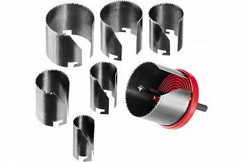 Пила кольцевая ЗУБР МАСТЕР наборная по дереву 7 полотен 26-32-38-45-50-56-63ммх42мм