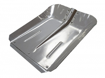 Лопата оцинк. с накладкой б/ч 355*380