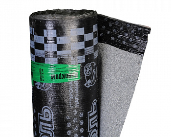 Бикрост ТКП сланец серый (рубероид) 10м2 верхний слой