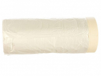 Защитная пленка 1700мм*15м 10мкм с малярной лентой MaxiTool