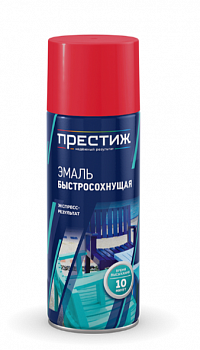 Аэрозоль акриловая универсальная огненно-красная  Престиж 425мл
