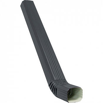 Труба водосточная 76х102 3м 7024  с коленом