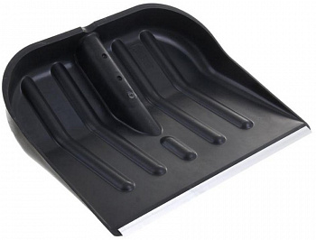 Лопата снег. пластмас. с дюрал.кромкой б/ч 400*460мм Евро№2