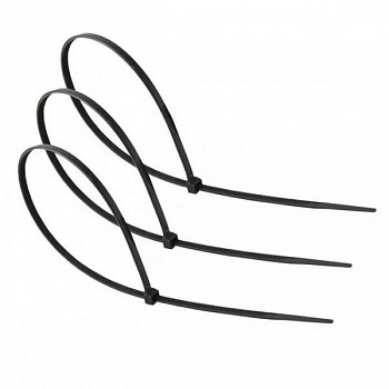 Стяжки (хомуты) Derzhi нейлоновые черные 5*350