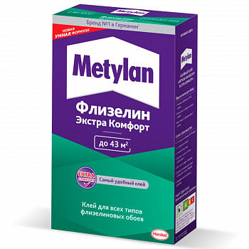 V Метилан Флизелин Экстра Комфорт 300г V Метилан Флизелин Экстра Комфорт 300г