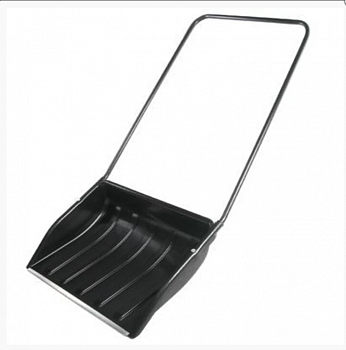 Движок пластик с алюм.планкой для снега 700х465