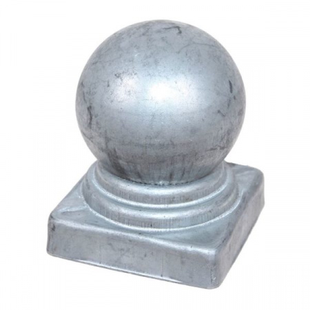 Заглушка с шаром 80х80