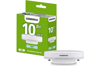 Лампа светодиодная Т80 таблетка 10вт 230в 6500К Generica Лампа светодиодная Т80 таблетка 10вт 230в 6500К Generica