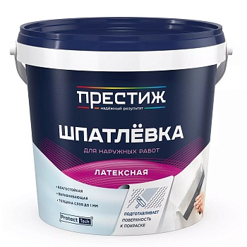 Шпатлевка акриловая латексная 1,5кг Престиж 