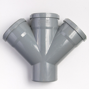 Тройник переход 110*50 45 Флекстрон