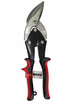 Ножницы по металлу Derzhi 10"(250мм) усиленные прямой рез