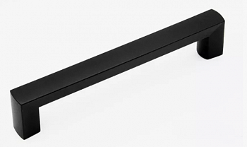 Ручка д/мебели 108*38мм "Классика" вертикальная черн. ящ-17