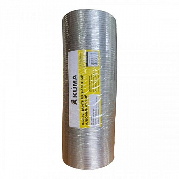 Канал вентиляциционный алюминиевый KUMA 110мм 3метра